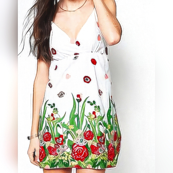Jasmine London Dresses & Skirts - NWT Jasmine London Floral Print Sundress Size Large